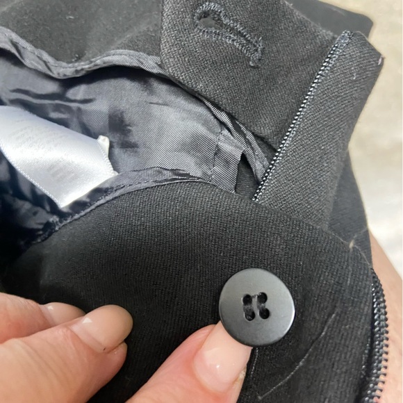 Talbots Refined Bi-Stretch Side-Zip Straight-Leg Curvy Fit Pants Size 16 Black - Picture 10 of 15